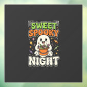 Halloween Snoep Spoken Nacht Raamsticker (Vel 3)