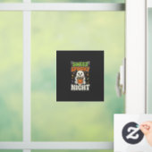 Halloween Snoep Spoken Nacht Raamsticker (Huis)