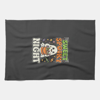 Halloween Snoep Spoken Nacht Theedoek