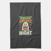 Halloween Snoep Spoken Nacht Theedoek (Verticaal)
