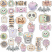 Halloween snoep Stickers (Voorkant)