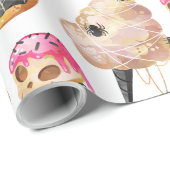 Halloween Snoep Sweets Decorting Wrapping Paper Cadeaupapier (Rol Hoek)