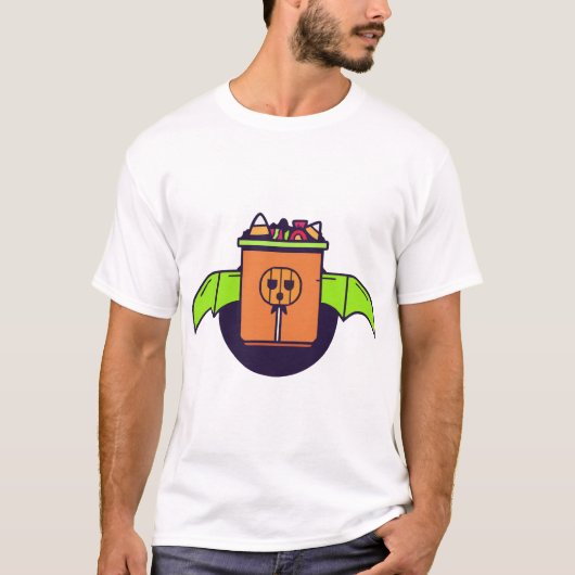 Halloween Snoep T-shirt (Voorkant)