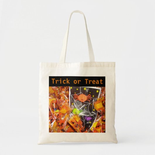 Halloween Snoep Tote Bag (Voorkant)