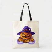 Halloween Snoep Tote Tas (Voorkant)