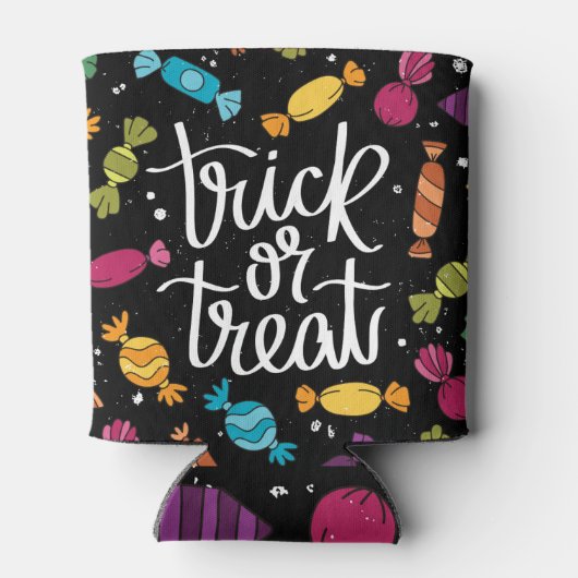 Halloween Snoep Trick or treat Blikjeskoeler (Achterkant)