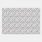 Halloween Snoep Trio Gift Wrap Inpakpapier Vel (Voorkant 2)
