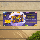 Halloween Snoep Trunk of Treat Cute Pumpkin Spandoek