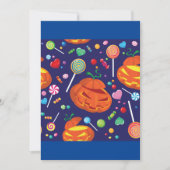 Halloween Snoep uitnodigingen (Voorkant)