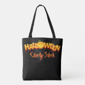 Halloween Snoep zak Tote Bag (Achterkant)