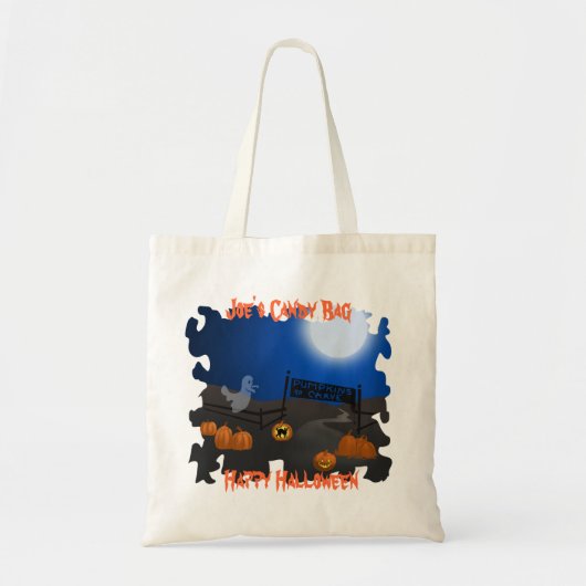 Halloween Snoep zakken voor kinderen Tote Bag (Voorkant)