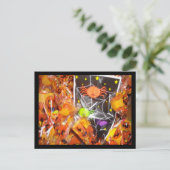 Halloween Snoepgoed Briefkaart (Staand voorkant)