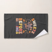 Halloween Snoepgoed Sibling Swap Handdoek (Handdoek)