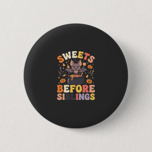 Halloween Snoepgoed Sibling Swap Ronde Button 5,7 Cm