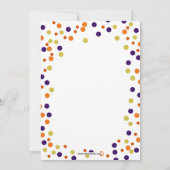 Halloween Snoepjes and Trees Halloween Kaart (Achterkant)