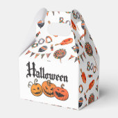 Halloween snoepjes cadeau doos bedankdoosjes (Achterkant)