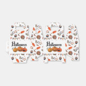 Halloween snoepjes cadeau doos bedankdoosjes (Uitgevouwen)
