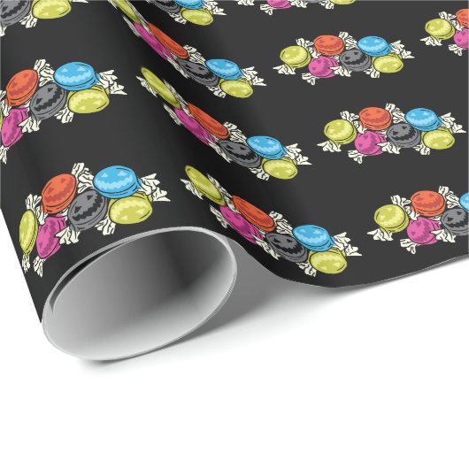 Halloween Snoepjes Cadeaupapier (Rol Hoek)