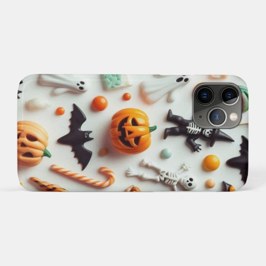 Halloween snoepjes Case-Mate iPhone case (Achterkant (horizontaal))