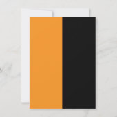 Halloween snoepjes en Snoep leuke feestuitnodiging Kaart (Achterkant)