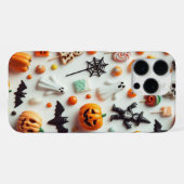 Halloween Snoepjes iPhone Hoesje (Achterkant horizontaal)