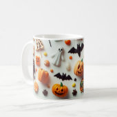 Halloween snoepjes koffiemok (Voorkant links)