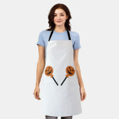 Halloween Snoepjes Schort (Gedragen)