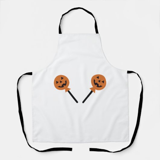 Halloween Snoepjes Schort (Voorkant)