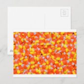 halloween snoepmaïs briefkaart (Voorkant / Achterkant)