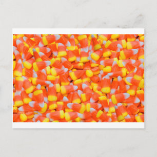 halloween snoepmaïs briefkaart