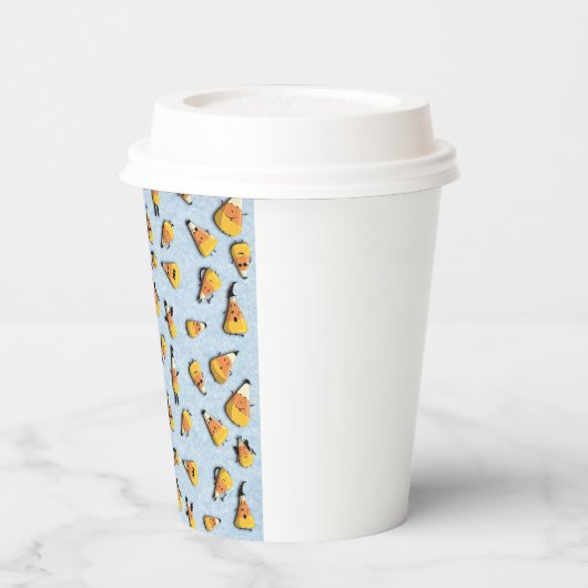 Halloween snoepmaïs papieren bekers (Links)