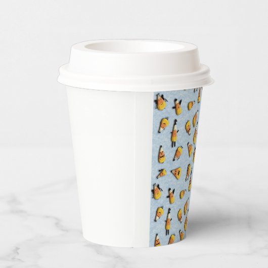 Halloween snoepmaïs papieren bekers (Rechts)