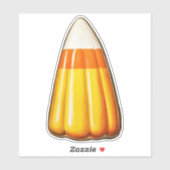 Halloween snoepmaïs sticker (Vel)