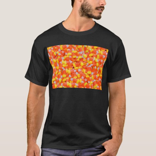 halloween snoepmaïs t-shirt (Voorkant)