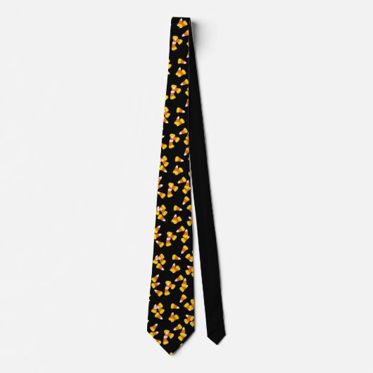 Halloween snoepmaïspatroon stropdas (Voorkant)