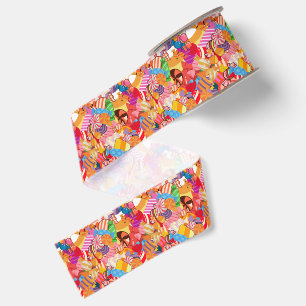 Halloween snoeppatroon grosgrain lint