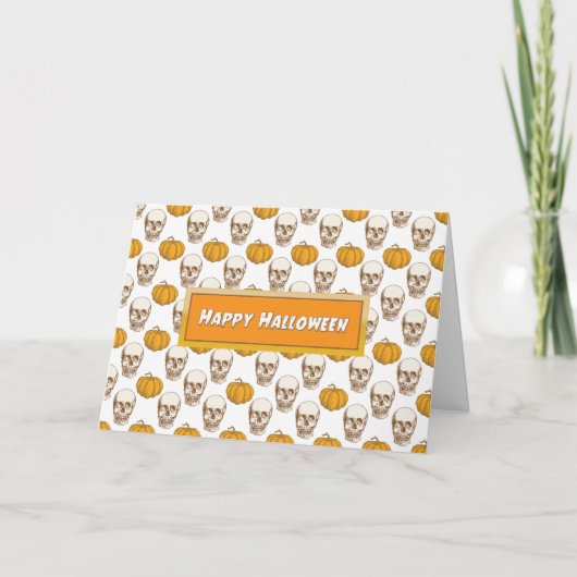 Halloween Sobriety Jubileum Kaart (Voorkant)