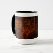 Halloween Sodd op Eerie Achtergrond Mok (Voorkant links)