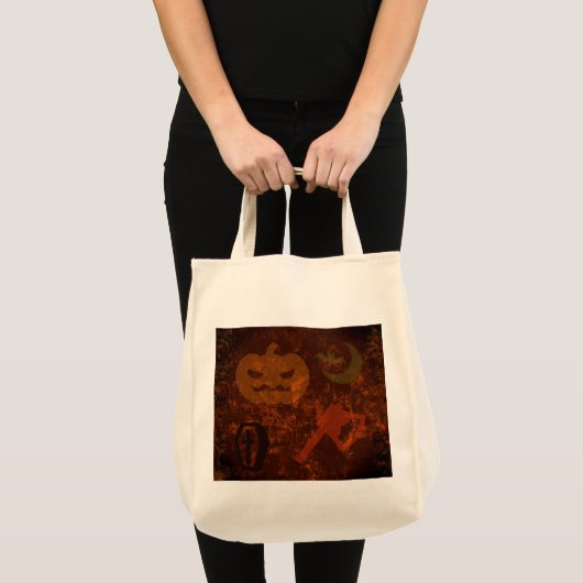 Halloween Sodd op Eerie Achtergrond Tote Bag (Voorkant (product))