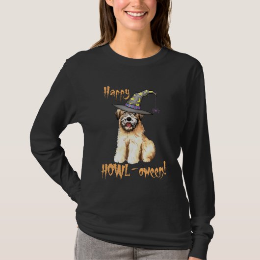 Halloween Soft Coated Wheaten Terrier T-shirt (Voorkant)