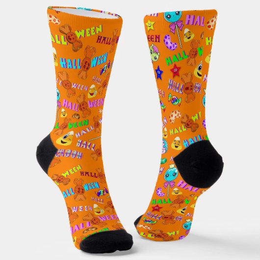Halloween Sokken (Gebogen)