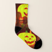 Halloween Soks voor Heren en Dames Sokken (Links binnenkant)
