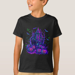  Halloween Soky Scene Retro Pompoen Y Seizoen T-shirt