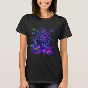 Halloween Soky Scene Retro Pompoen Y Seizoen T-shirt