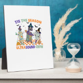 Halloween Sonography Retro Tis The Season Ultrasou Fotoplaat (Zijkant)