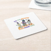 Halloween Sonography Retro Tis The Season Ultrasou Kartonnen Onderzetters (Schuin)
