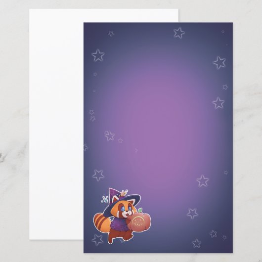 Halloween Space Panda (Voorkant / Achterkant)
