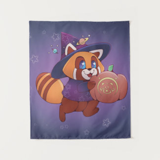 Halloween Space Panda Wandkleed