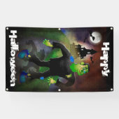 Halloween Spandoek (Horizontaal)