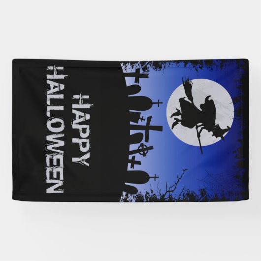Halloween Spandoek (Horizontaal)